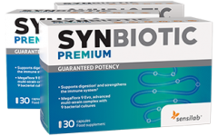 Synbiotic Premium : probiotique de haute qualité x3