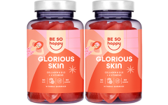 GLORIOUS SKIN jeleuri cu colagen pentru piele strălucitoare [2 flacoane]
