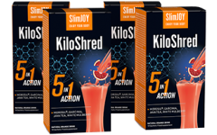 KiloShred 5-in-1 slimming action 1+3 FREE