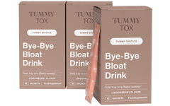 Bye-Bye Bloat Drink: Bebida contra el vientre hinchado - 3 unidades