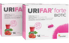 Urifar forte Biotic – D Mannosio in polvere con probiotici (2 scatole)