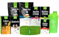 SlimJOY 60-Day Weight-Loss Programme + FREE Exercise Band + FREE Shaker