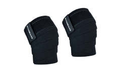 Kniebandage Knee Wraps 200 cm mit Klettverschluss, 1 Paar