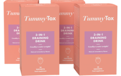 Draining Drink: 3-in-1 Bevanda Drenante Forte - 4 confezioni