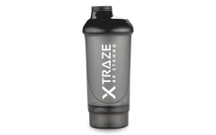 Šejker 500 ml + extra 150 ml nádoba na prášok