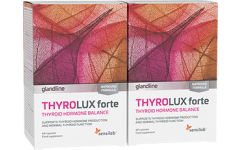 ThyroLux forte con extracto de raíz de ashwagandha KSM-66®, paquete de 2 unidades