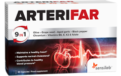 ArteriFar – Doplněk stravy pro snížení hladiny cholesterolu