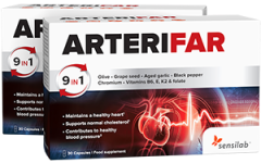 ArteriFar - Supplement for Lower Cholesterol 2-Pack