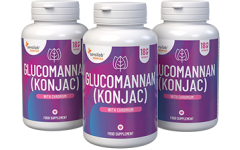 Essentials Glucomannan (Konjac) hautement dosé - Végétalien, 540 gélules
