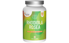 Essentials Rhodiola rosea, visok odmerek - vegansko, 90 kapsul