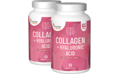 Essentials Collagene + Acido Ialuronico - Alto dosaggio, 120 capsule