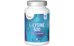 Essentials L-Lysine 500, høj dosis - vegansk, 120 kapsler