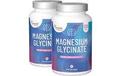 Essentials Magnésium Glycinate hautement dosé 750 mg - Végétalien, 240 gélules