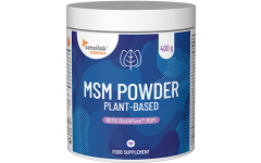  Essentials MSM HOCHREINES PFLANZLICHES PULVER, 400g, vegan