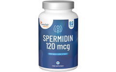 Essentials Espermidina 120 mcg de alta dose - Vegan, 60 cápsulas