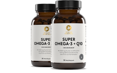 SUPER OMEGA-3 + Q10 (lot de 2)