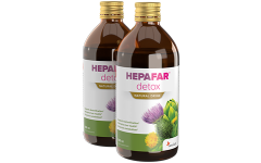 Hepafar Detox Drink, 2 flaconi