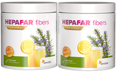 Hepafar Fibers - Disintossicazione del fegato 2x