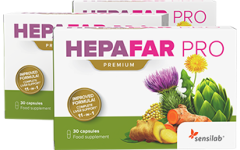 Hepafar PRO Premium – Kapseln mit Mariendistel (3 Packungen)