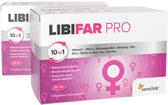 LibiFAR - potenziatore della libido, aumenta la libido femminile all'istante - doppia confezione