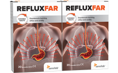 RefluxFar - takojšnje olajšanje refluksa, zgage in simptomov GERB-a 2x