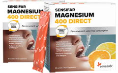 SensiFar Magnésio 400 DIRECT: 2 caixas
