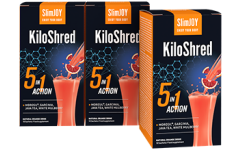 KiloShred - 3 boîtes pour 1 mois - Action minceur 5 en 1