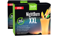 NightBurn XXL ledový čaj s příchutí manga – Limitovaná edice 1+1 ZDARMA