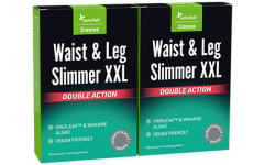 Waist & Leg Slimmer XXL – Kapsle na hubnutí břicha a stehen, dvojbalení