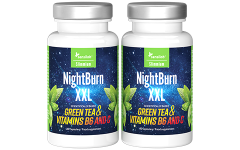 NightBurn XXL Caps - Night-Time Fat-Burning Capsules 1+1 FREE