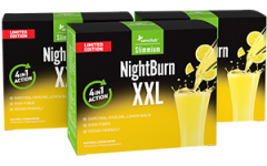 NightBurn XXL Lemon - Night-Time Fat-Burning Drink 1+2 FREE