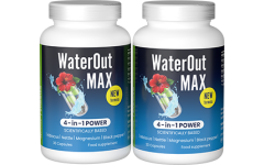 Slimmium WaterOut MAX - Cápsulas para eliminar el exceso de líquidos 1+1 GRATIS