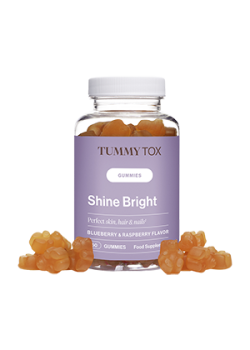 Gummies Shine Bright pour cheveux, peau et ongles