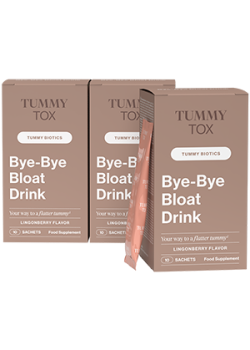 Bye-Bye Bloat Drink: probiotico contro la pancia gonfia - 3 confezioni