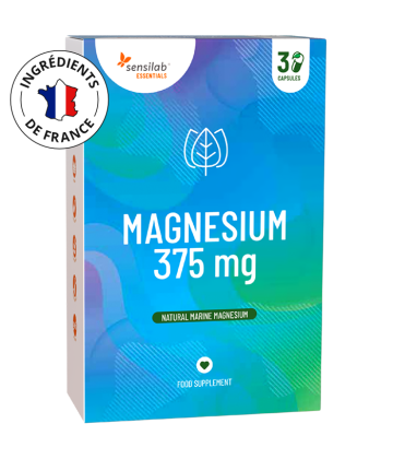 Essentials Magnésium hautement dosé 375 mg - Végétalien, 30 gélules