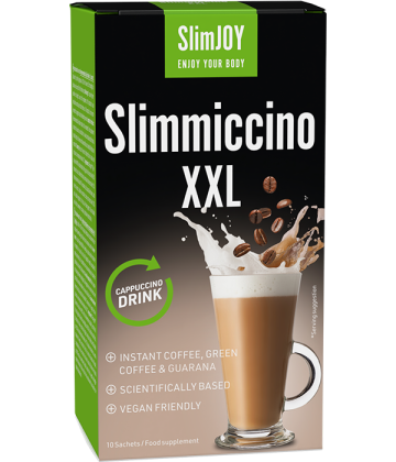 Slimmiccino XXL – Kaffee zum Abnehmen mit grünem Kaffee 