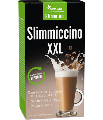 Slimmiccino XXL - băutură pentru slăbire cu cafea verde