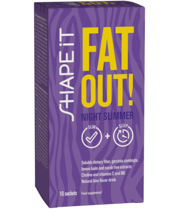 SHAPE iT Fat Out! NIGHT SLIMMER: noční spalovač tuku