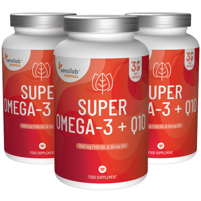 Super Omega-3 + Q10  Sensilab Essentials