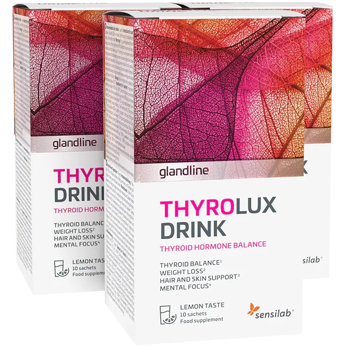Iodine drink for outlet thyroid